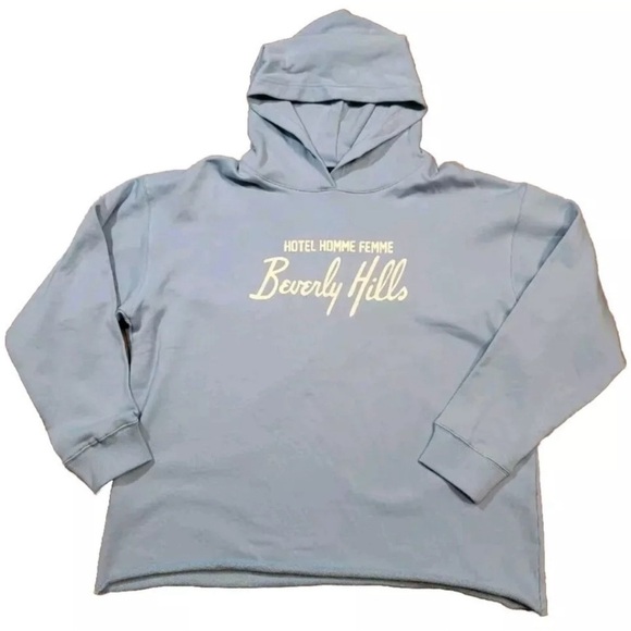 HOMME + FEMME Tops - HOTEL HOMME+ FEMME HOODIE, like new Sz sm
